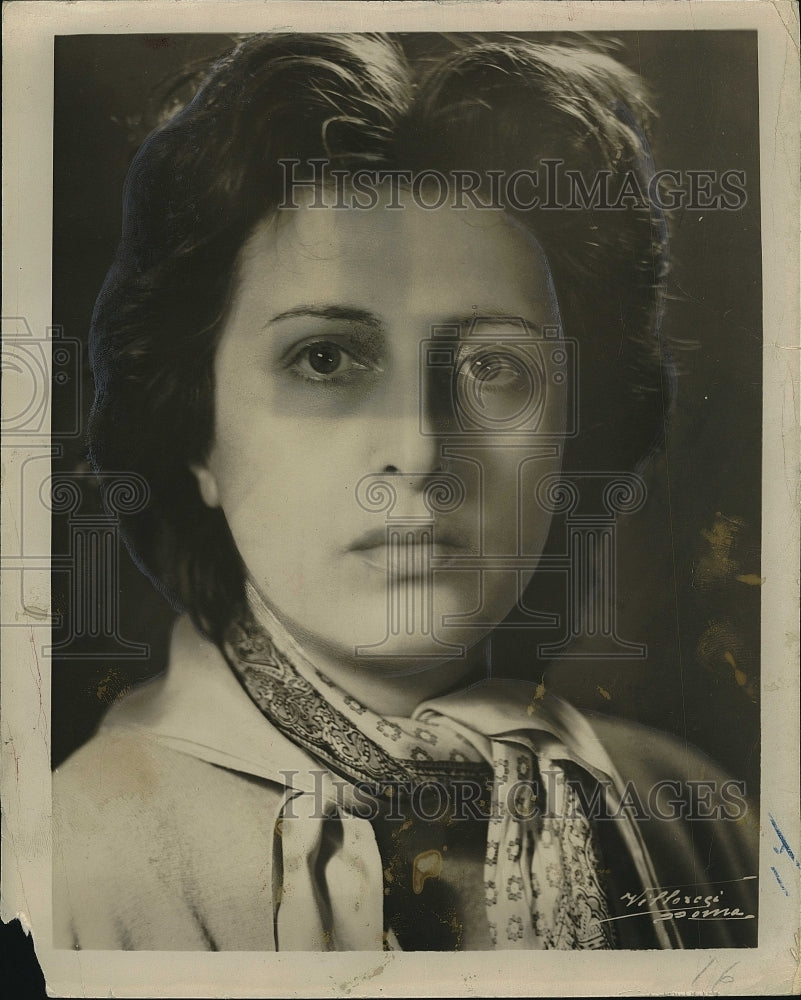 1953 Press Photo Italian Actress Anna Magnani stars in &quot;Woman Trouble&quot;. - Historic Images