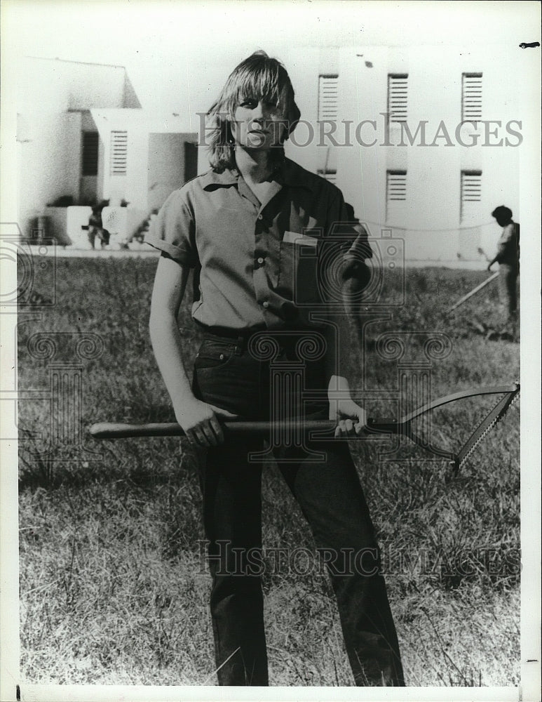 1985 Press Photo Amy Madigan True Story of Terry Jean Moore Actress - Historic Images