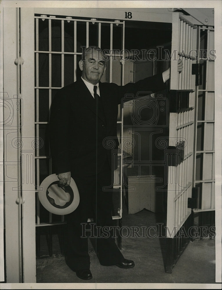 1935 Press Photo Tom Mooney To Remain In Jail During Habeaus Corpus Hearing - Historic Images