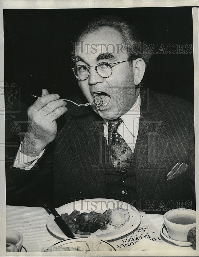 1939 Press Photo Thomas Mooney freed from  San Quentin prison for a bombing - Historic Images