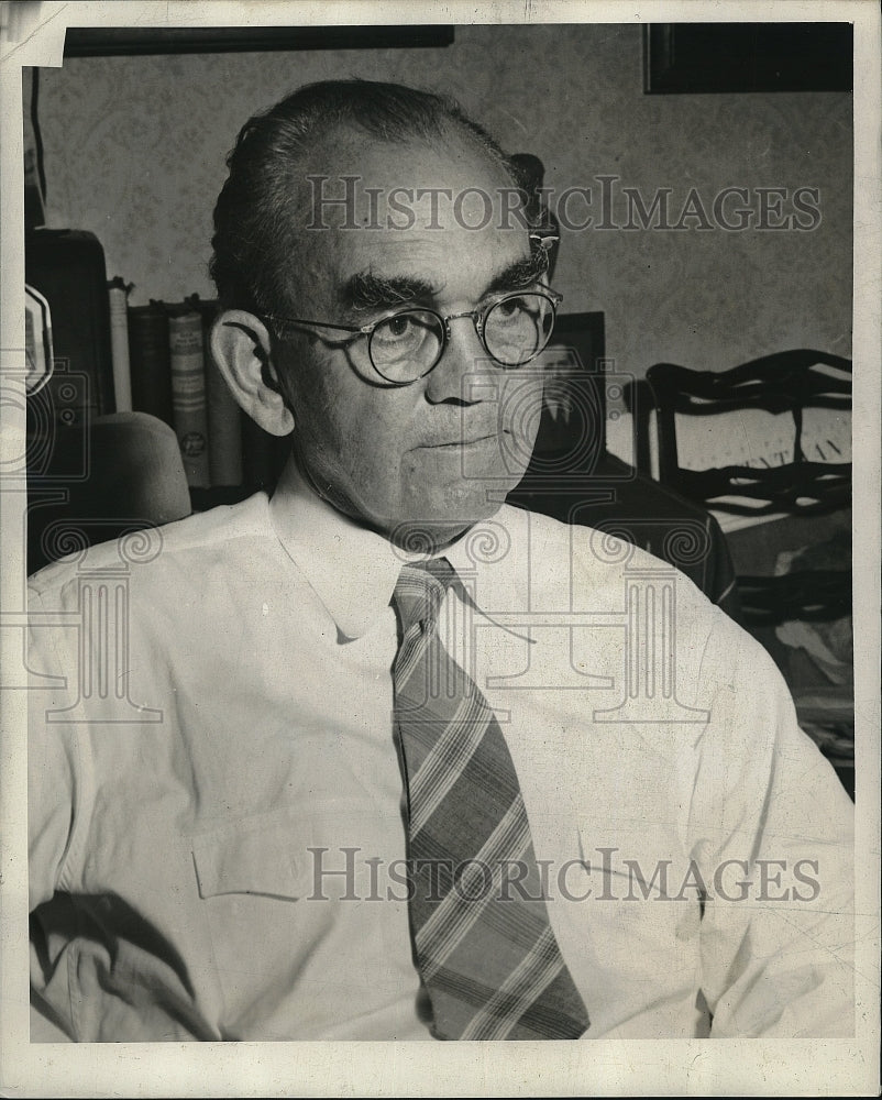 1939 Press Photo Tom Mooney at Washington Hotel to see Mayor - Historic Images