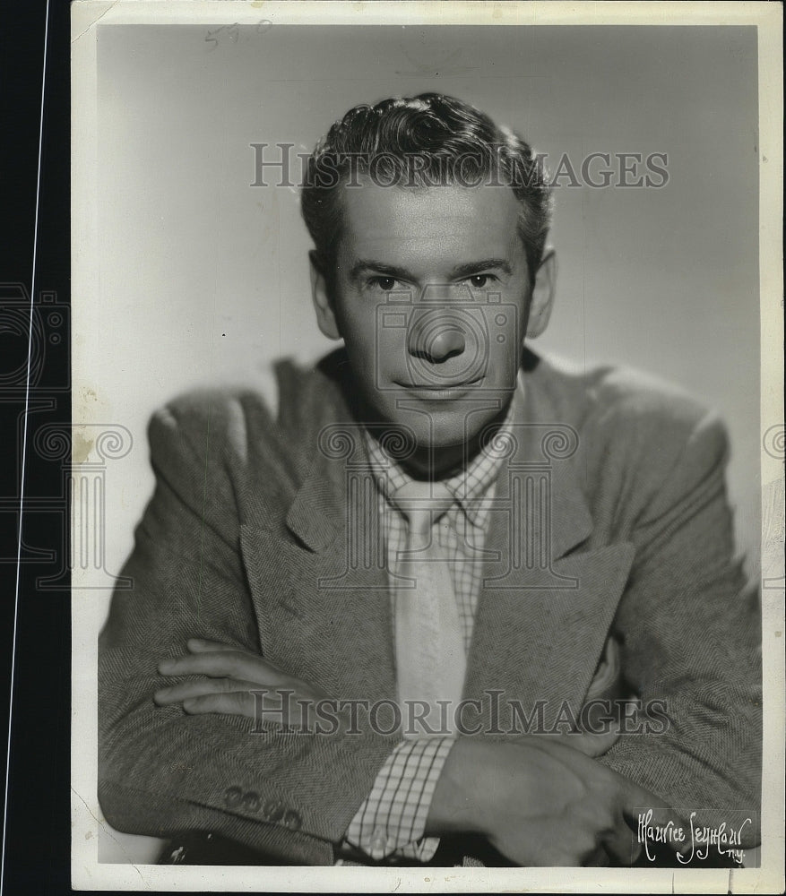 1954 Press Photo Robert Wright of &quot;On With The Show&quot; - Historic Images