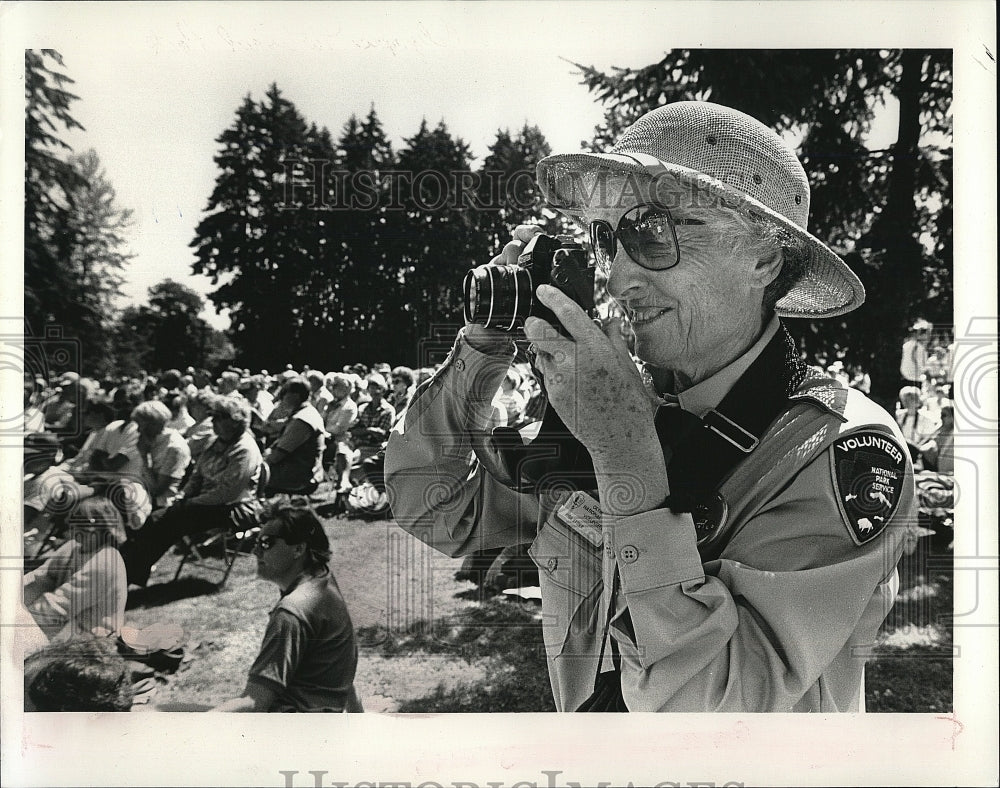 1988 Press Photo Olympic National Forest in Washington, Ruth Itimer - Historic Images