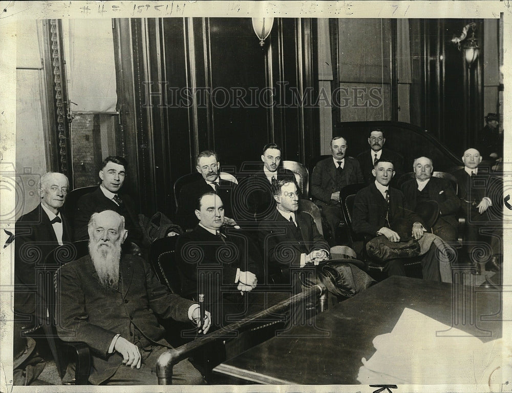 1917 Press Photo Jury at the Trial of Tom Mooney of San Francisco California - Historic Images