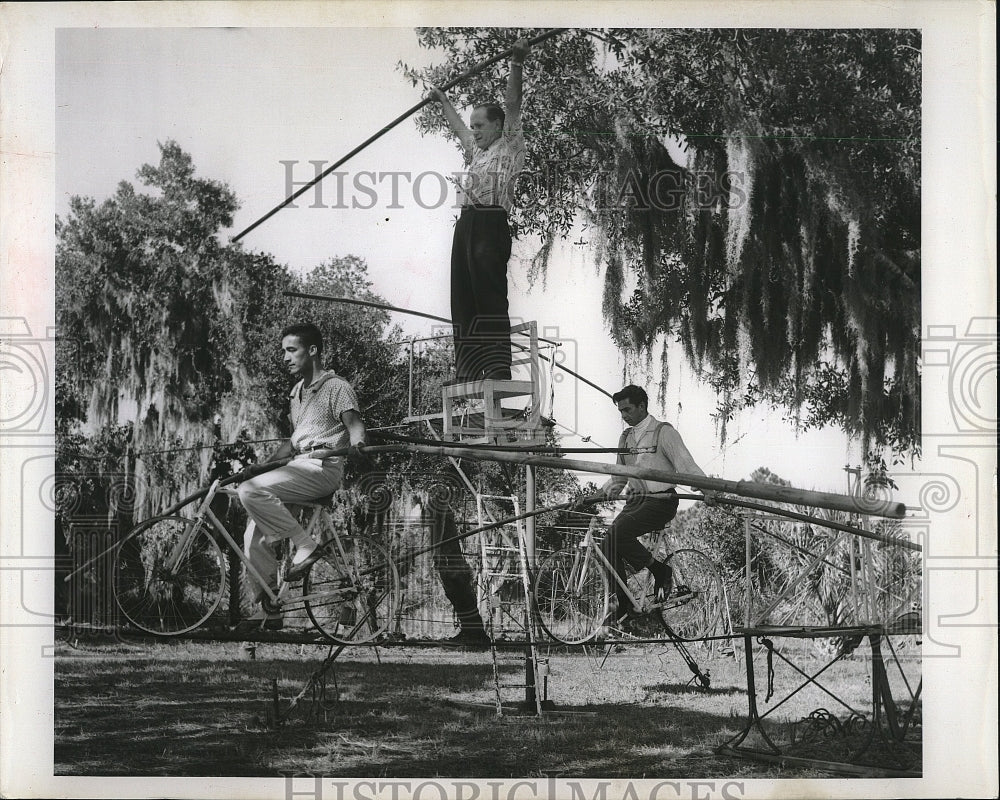 1963 Press Photo The Great Wallendas - Historic Images