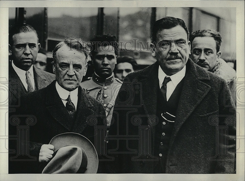 1931 Press Photo Senator Dwight W. Morrow &amp; U.S. Ambassador To Mexico - Historic Images