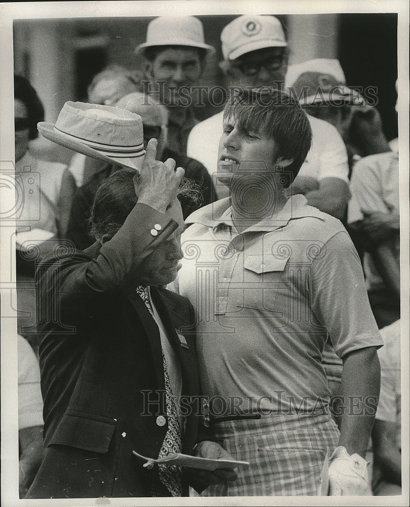 1974 Press Photo golfer John Landers Jr. - Historic Images