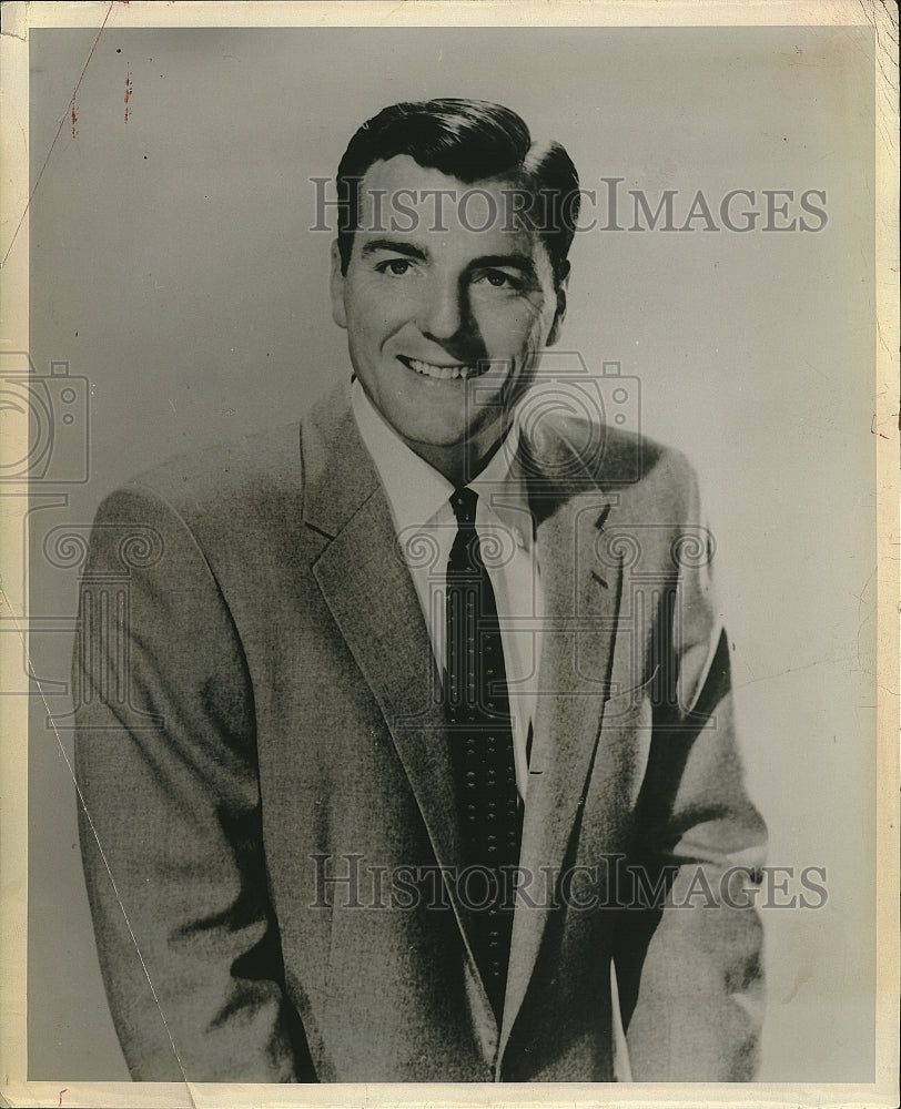 1958 Press Photo Bob Mathias, American decathlete, 2-time Olympic gold medalist - Historic Images