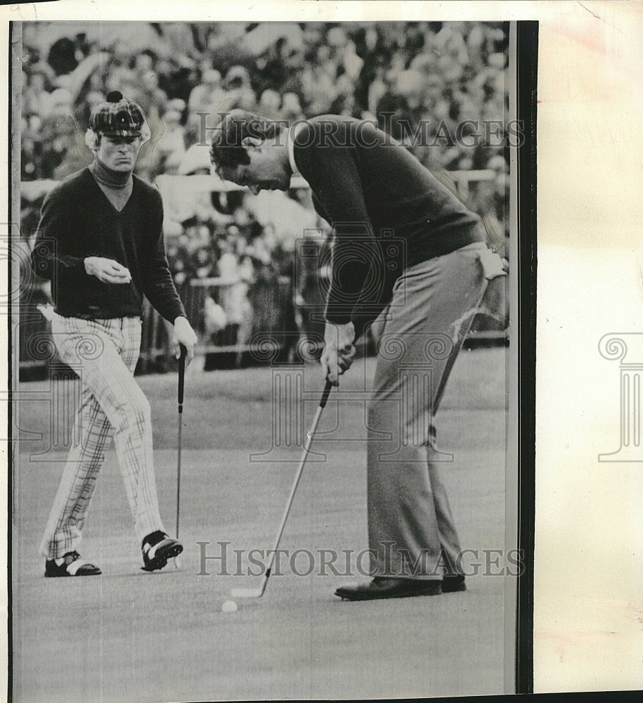 1973 Press Photo Tom Weiskopf British Open Golf Tournament - Historic Images