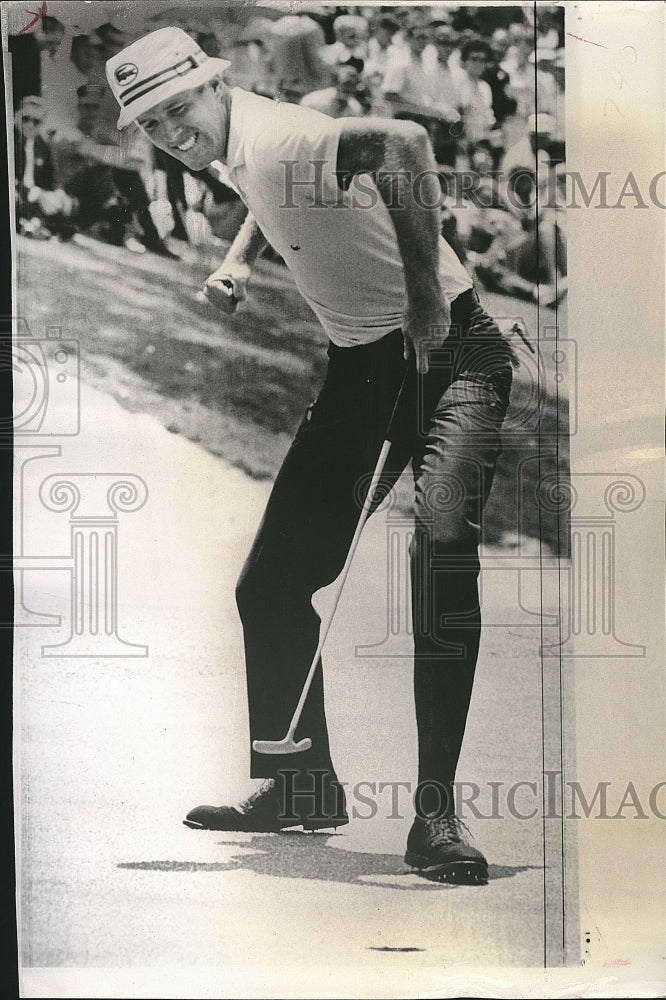 1967 Press Photo Tom Weiskopf Golf Colonial Invintational Tournament - Historic Images