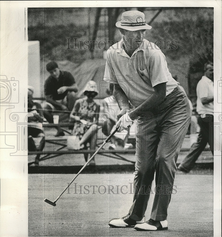 1969 Press Photo Golfer R.H. Sikes at Cleveland Open - Historic Images