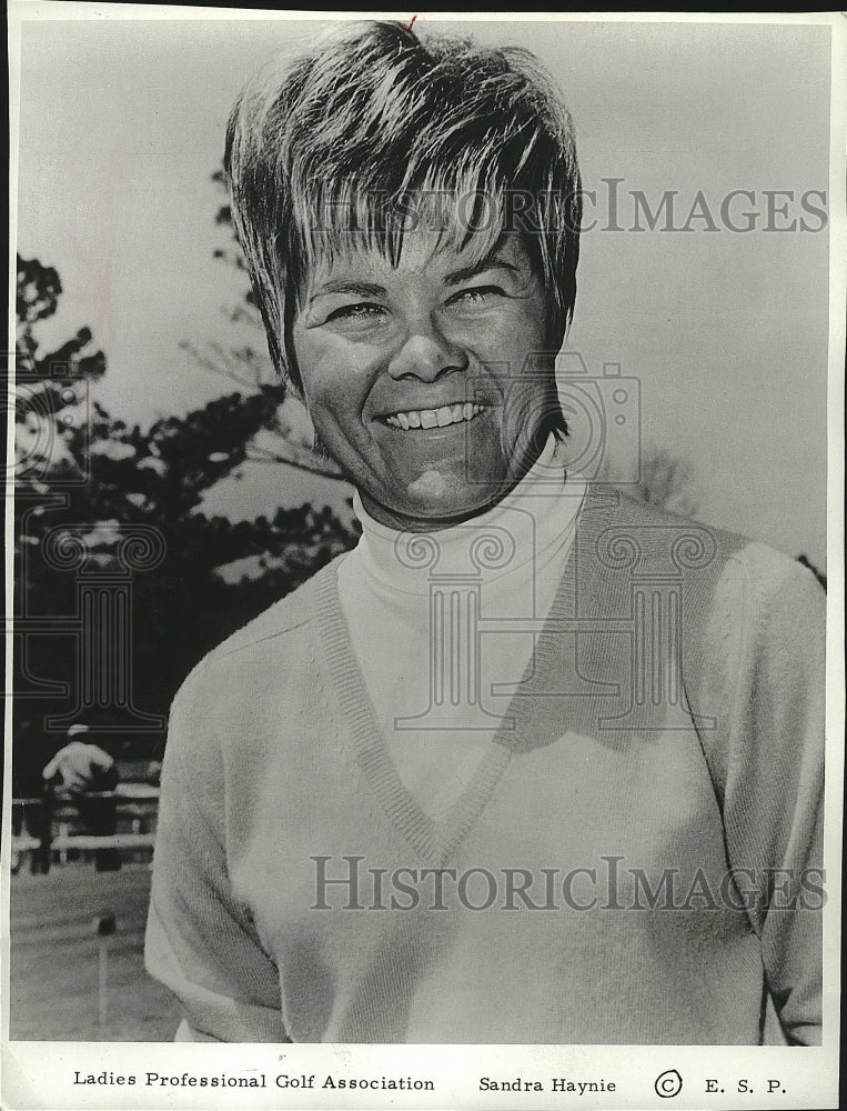 1971 Press Photo Sandra Haynie Ladies Professional Golf Association - Historic Images