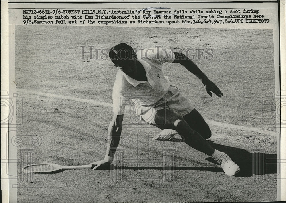 1960 Press Photo Roy Emerson, Australian Tennis Player - Historic Images