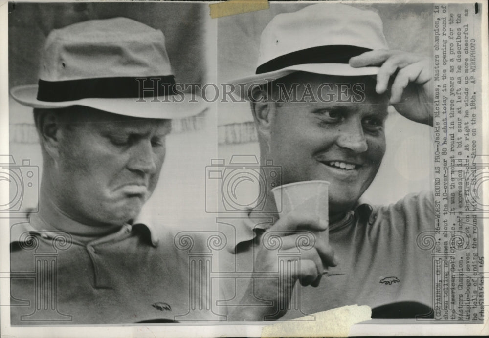 1965 Press Photo Golfer Jack Nichlaus at Amateur Golf Classic in Ohio - Historic Images