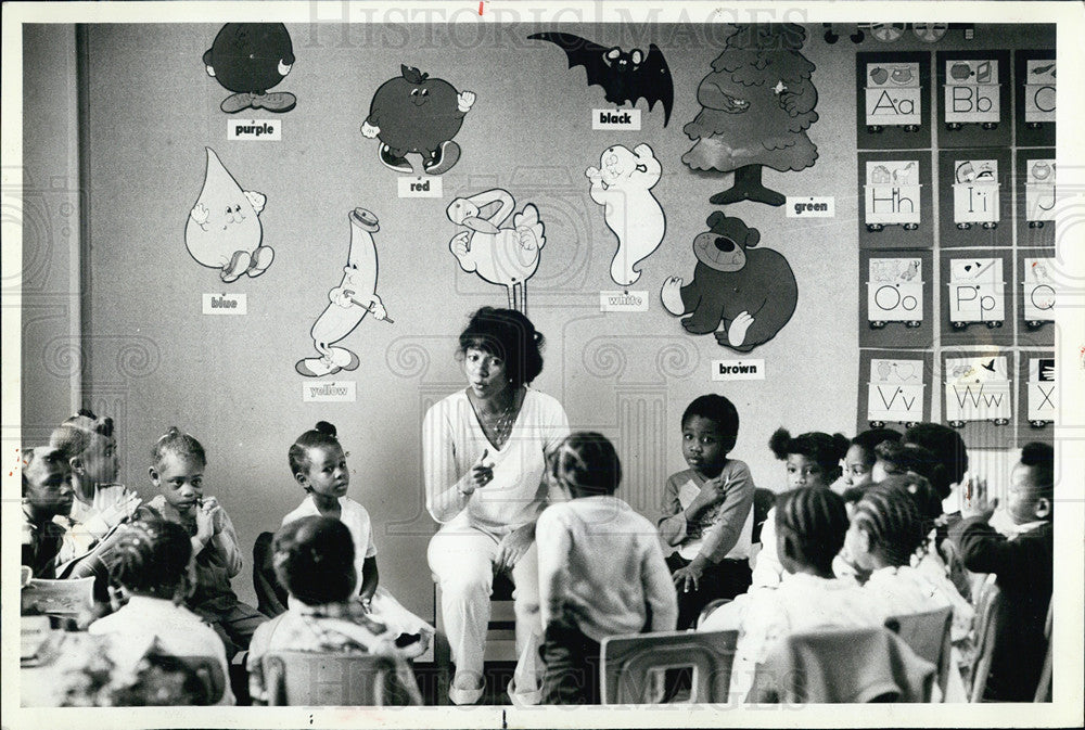 1981 Brenda Straulin, Kindergarten Teacher - Historic Images