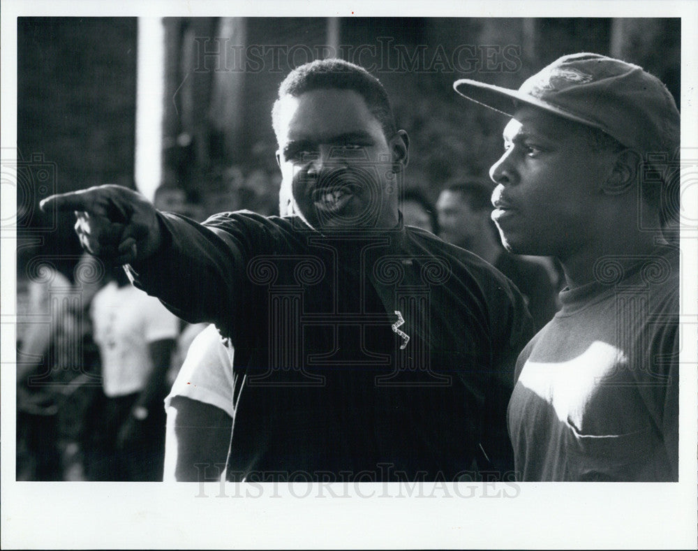 1992 Press Photo Rev. James McCray Pastor True Deliverance Faith Church Shooting - Historic Images