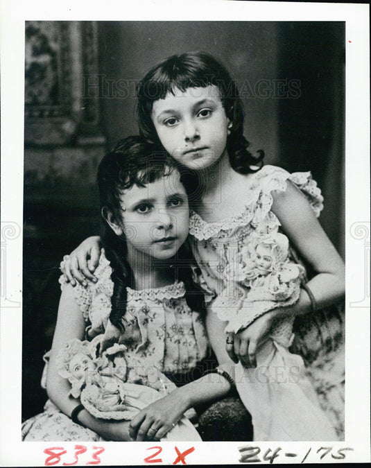 1983 Press Photo Children in the Early 1900s. - Historic Images
