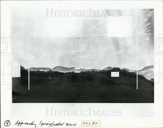 1987 Press Photo Alfred Leslie's Painting 