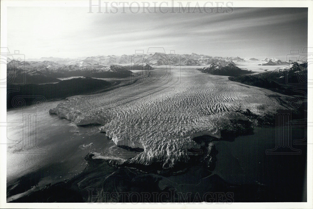 1980 Press Photo Glacier - Historic Images