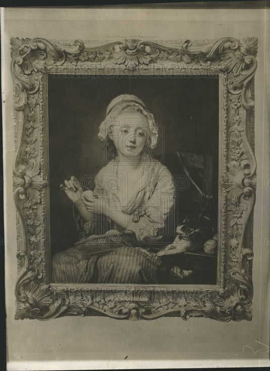 1914 Press Photo The "La Devadeuse" by Greuze - Historic Images