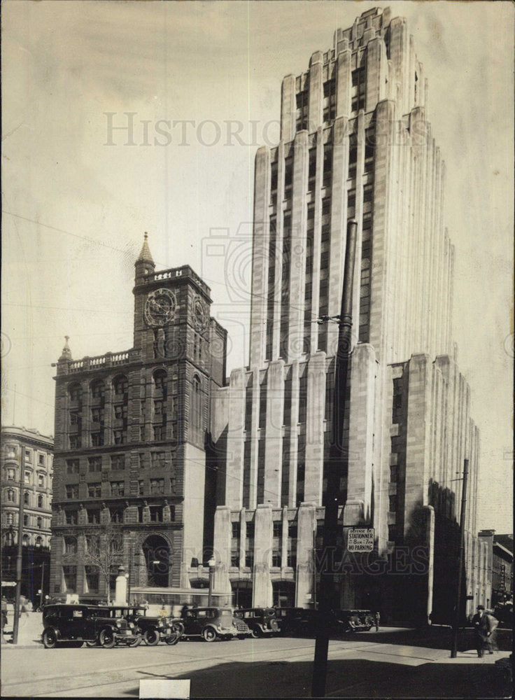 Press Photo Place D&#39;Armes Aldred Building France - Historic Images