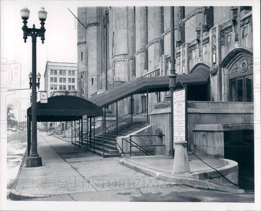 1960 Detroit Mason Temple Met Opera Press Photo - Historic Images