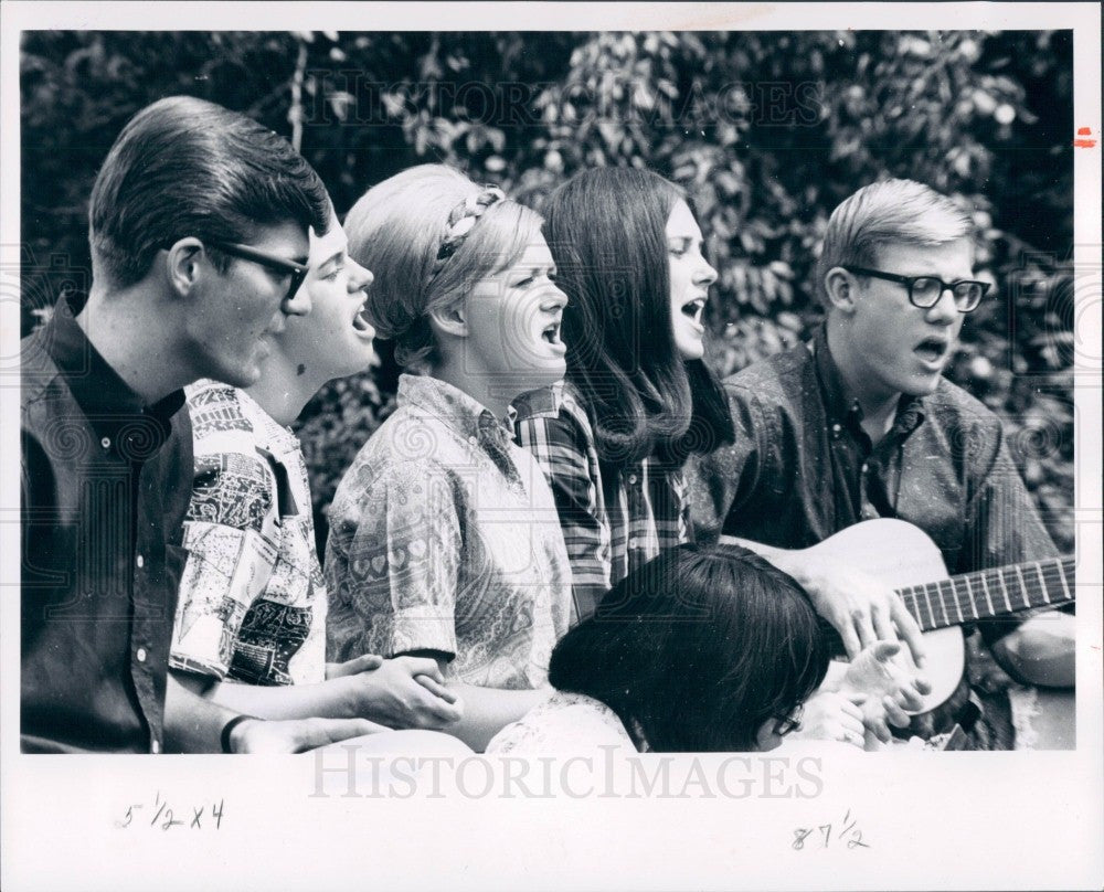 1966 Singing Group, Opus 10 Pilot Press Photo - Historic Images