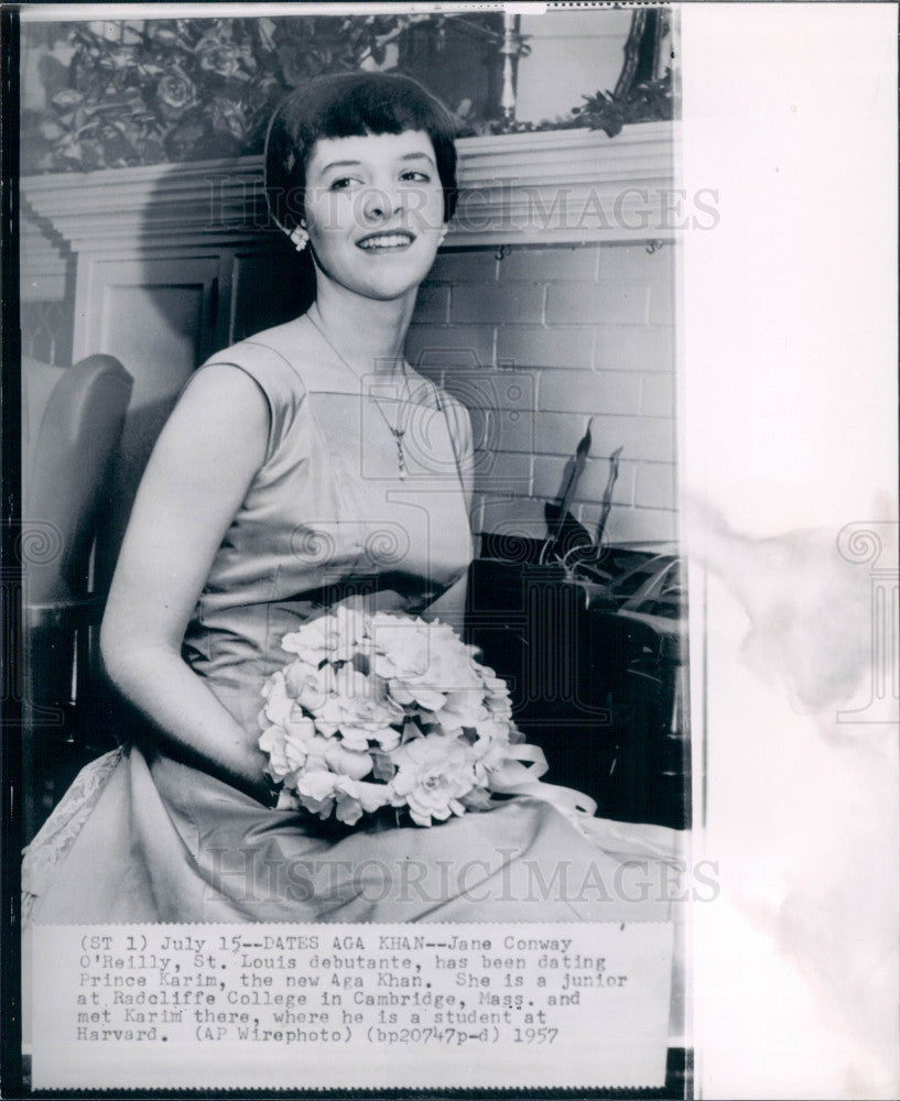 1957 St. Louis Debutante Press Photo - Historic Images