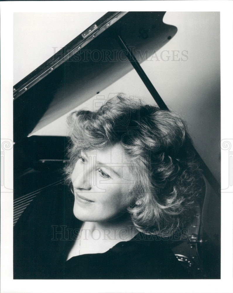 Undated Pianist Ursula Oppens Press Photo - Historic Images