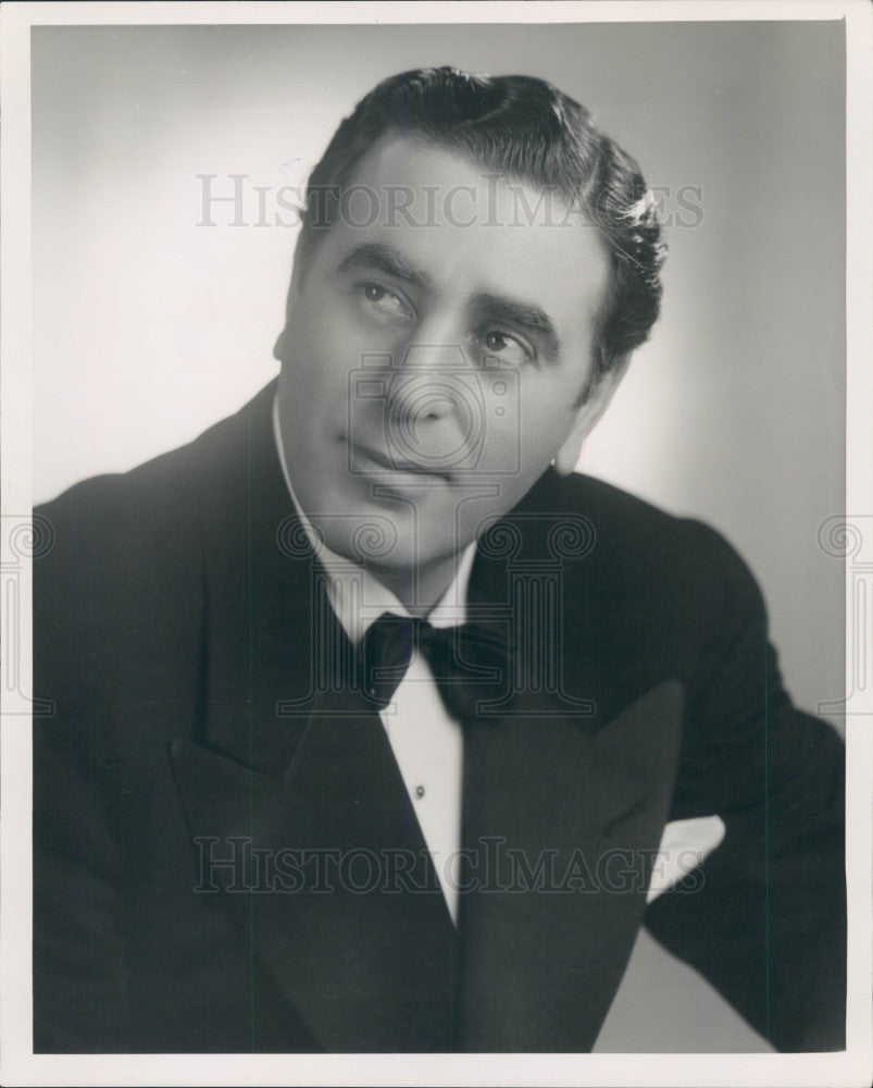 1952 Singer George Givot Press Photo - Historic Images
