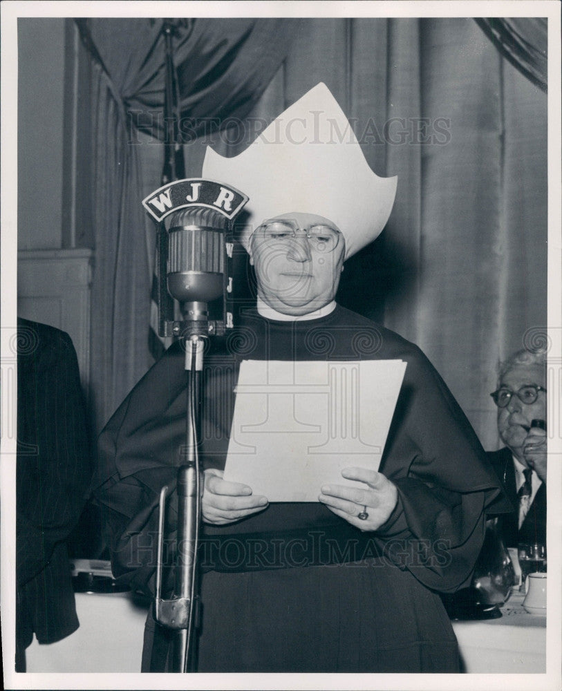 1948 Detroit Nurse Loretta Gibson Press Photo - Historic Images