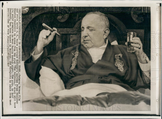 1967 Actor O.E. Hasse Press Photo - Historic Images