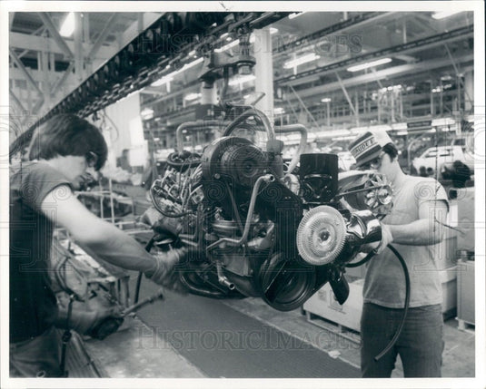 1981 General Motors Production Press Photo - Historic Images