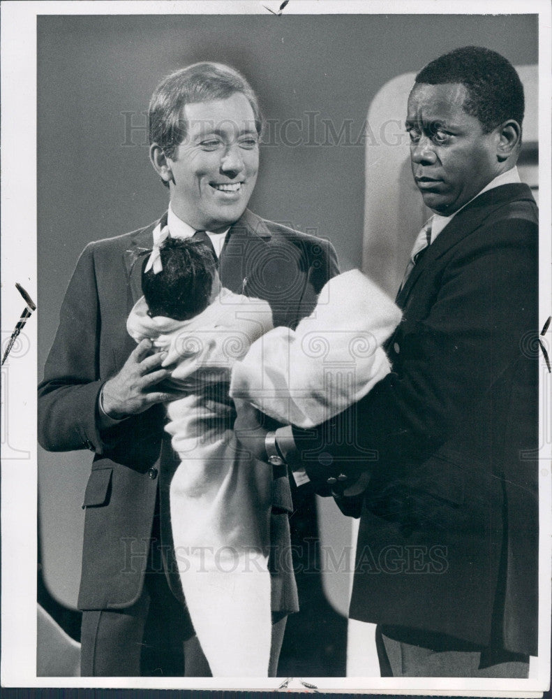 1969 Singer Andy Williams Flip Wilson Press Photo - Historic Images