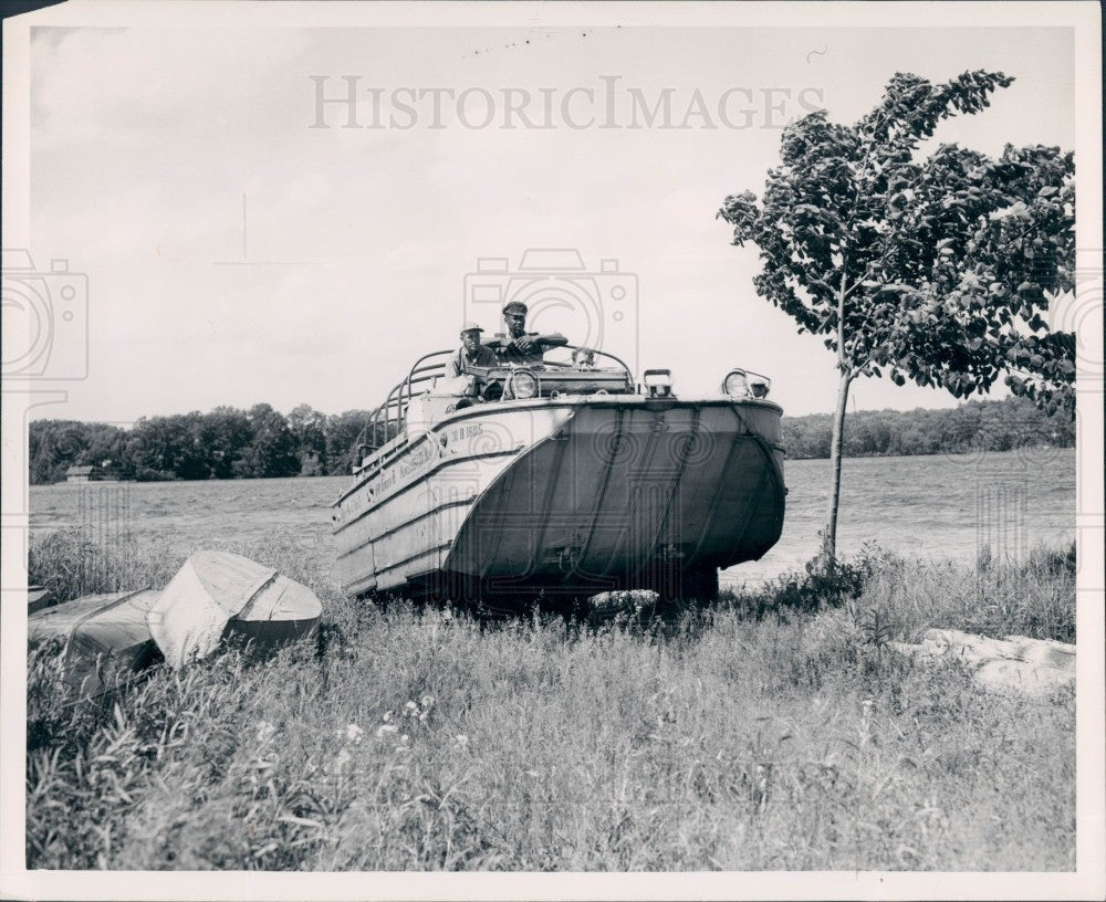 1950 Duck Amphibious Truck Press Photo - Historic Images