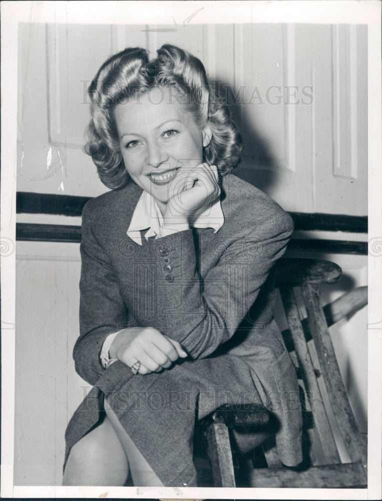 1941 Actress Lisette Verea Press Photo - Historic Images