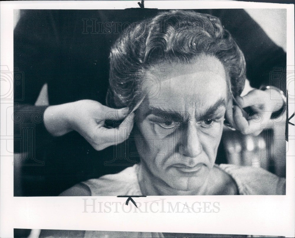 1978 Joe Rossi Makeup Artist Press Photo - Historic Images