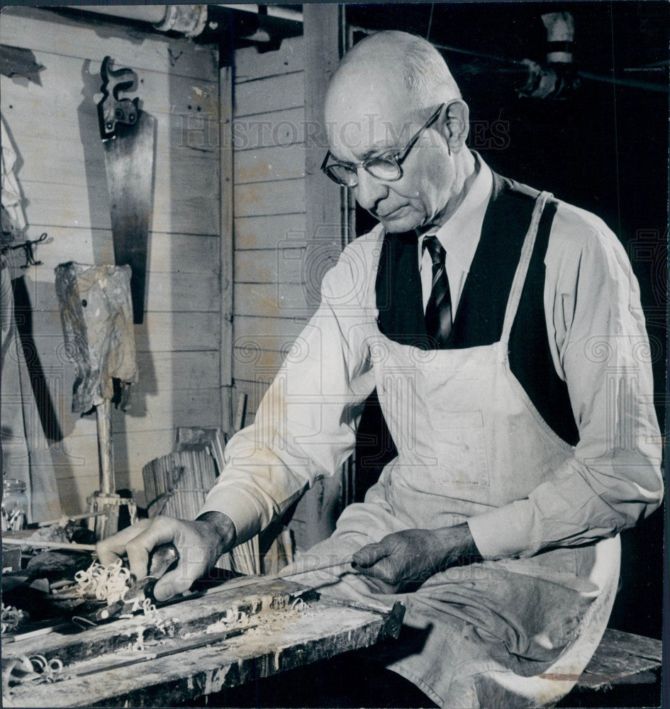 1950 Baton Making Press Photo - Historic Images