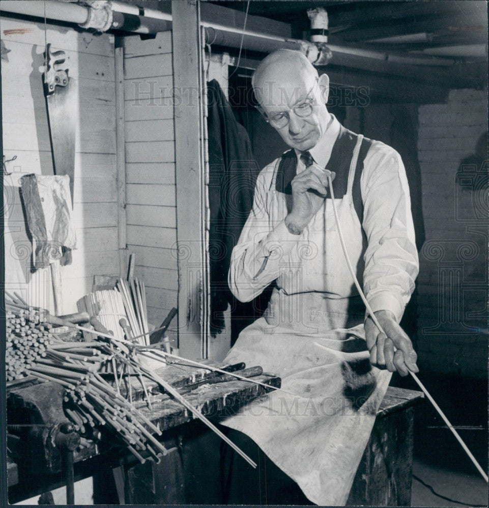 1950 Baton Making Press Photo - Historic Images