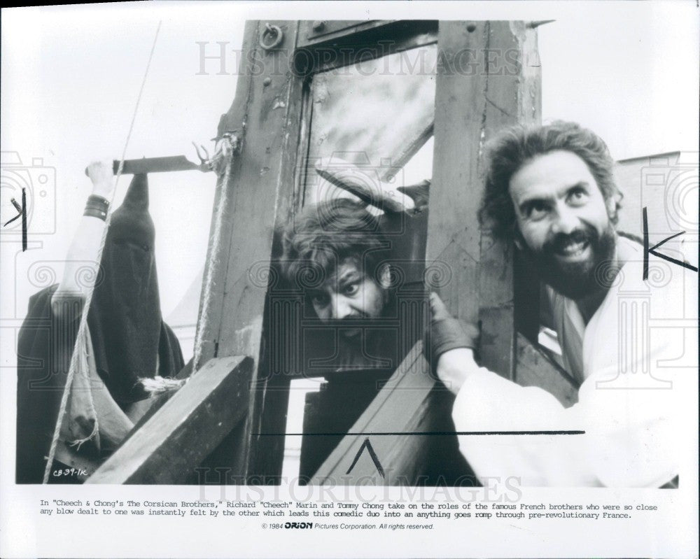 1984 Cheech &amp; Chong Press Photo - Historic Images