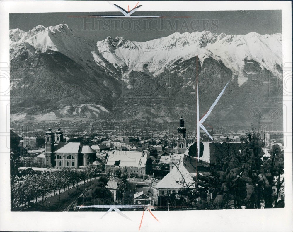 1964 Austria Tyrolean IX Winter Olymp Press Photo - Historic Images