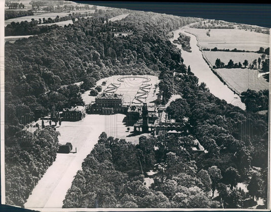 1922 Aerial England Astor Home Press Photo - Historic Images