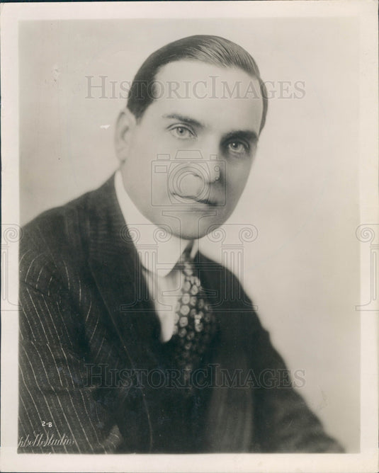 1919 Silent Film Star Earle Williams Press Photo - Historic Images