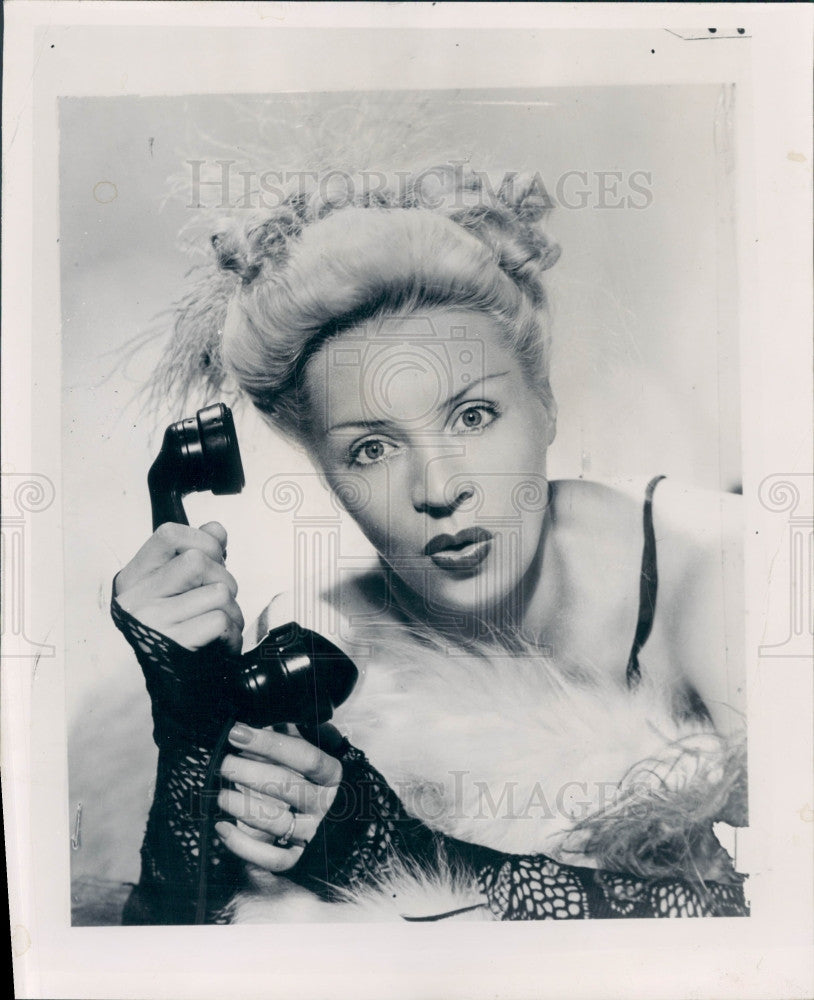 1947 Dancer Vera Richkova Press Photo - Historic Images