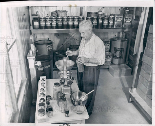 1950 Chef Samuel Slade Press Photo - Historic Images