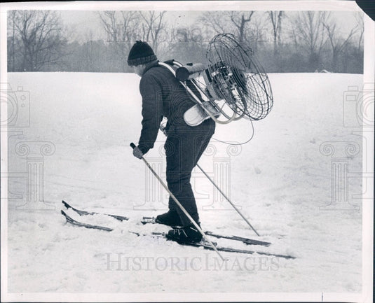 1970 Ronald Steeg Ski Bee Press Photo - Historic Images