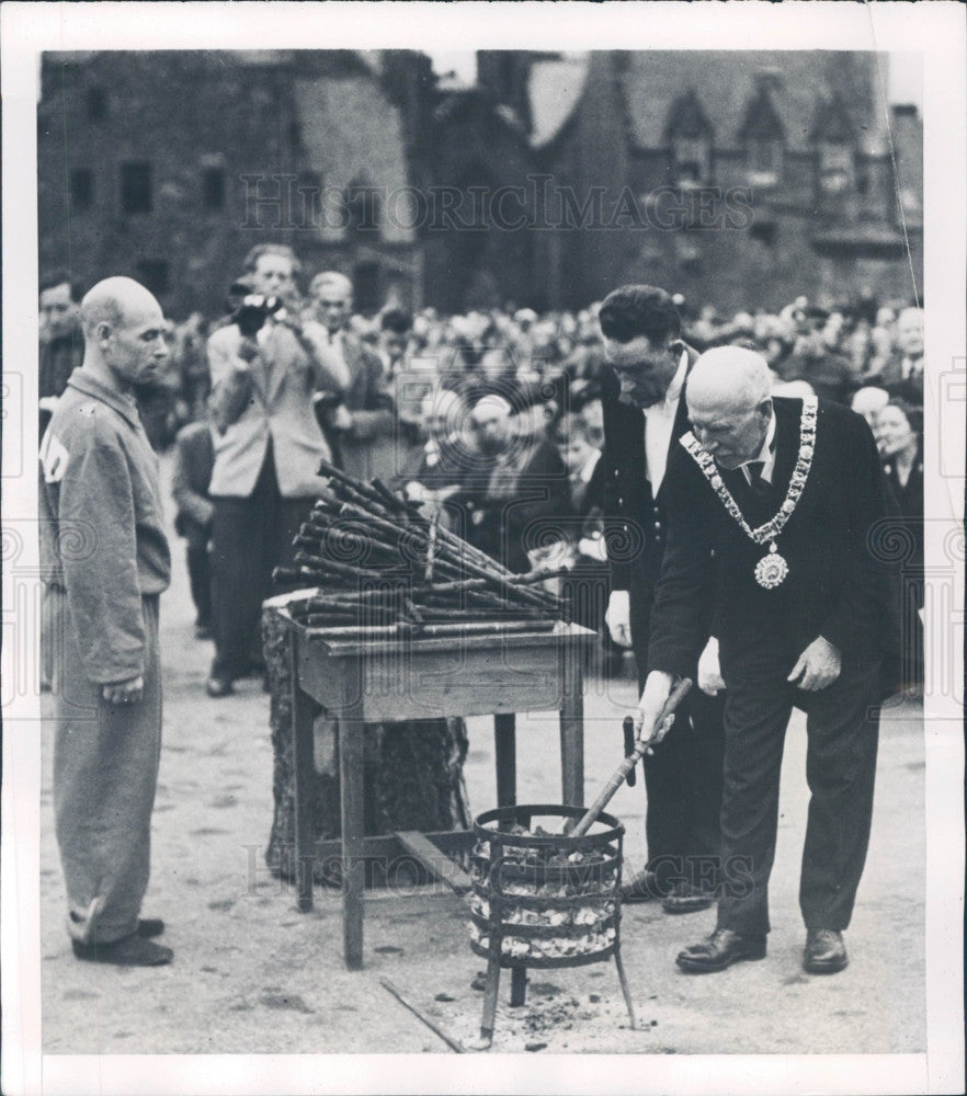 1947 Scotland Sir John Falconer Press Photo - Historic Images