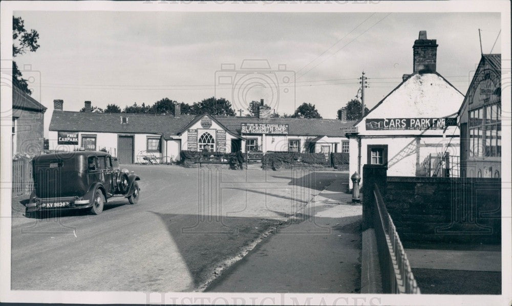 1937 Scotland Gretna Green Village Press Photo - Historic Images