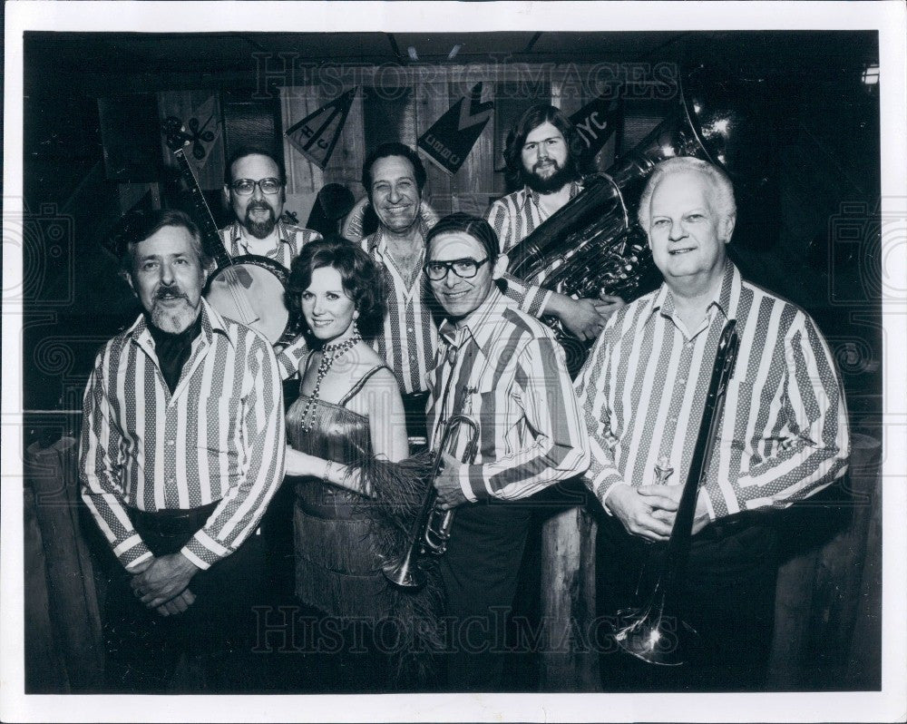 1979 Woverine Jazz Band Press Photo - Historic Images