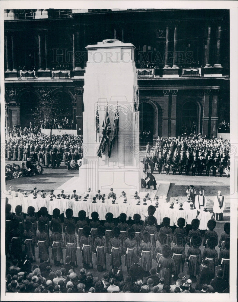 1938 Armistice Day Parade London Press Photo - Historic Images